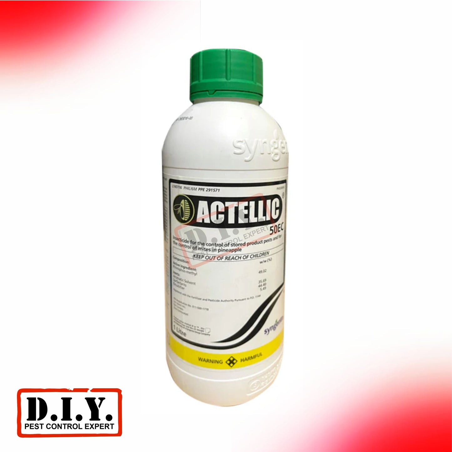 Actellic 50EC | Primiphos Methyl | Stored Product Pest | Snake Control | Fogging | Misting - 1 liter
