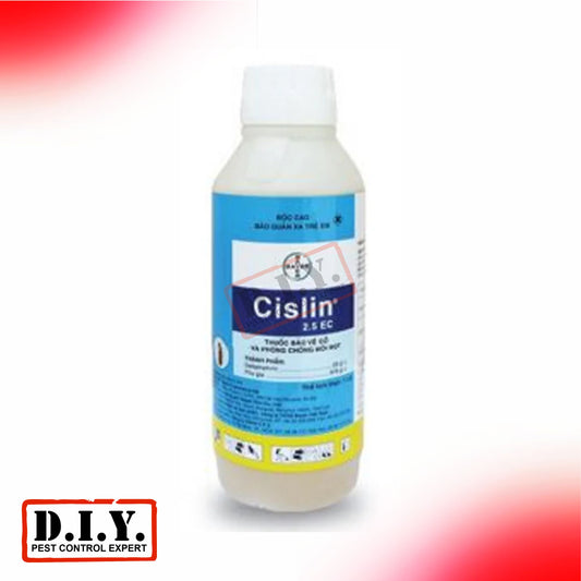 CISLIN 2.5 EC | Deltamethrin | Stored Product Pest | Termite Wood Protectant - 1 liter