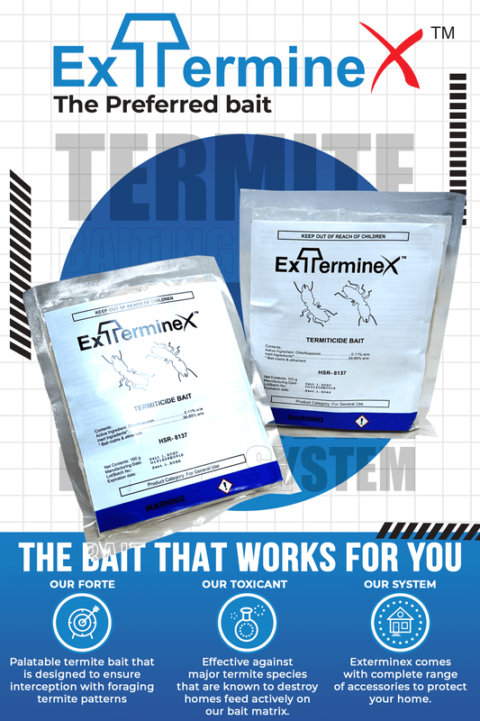 Exterminex Termite Bait - Chlorfluazuron