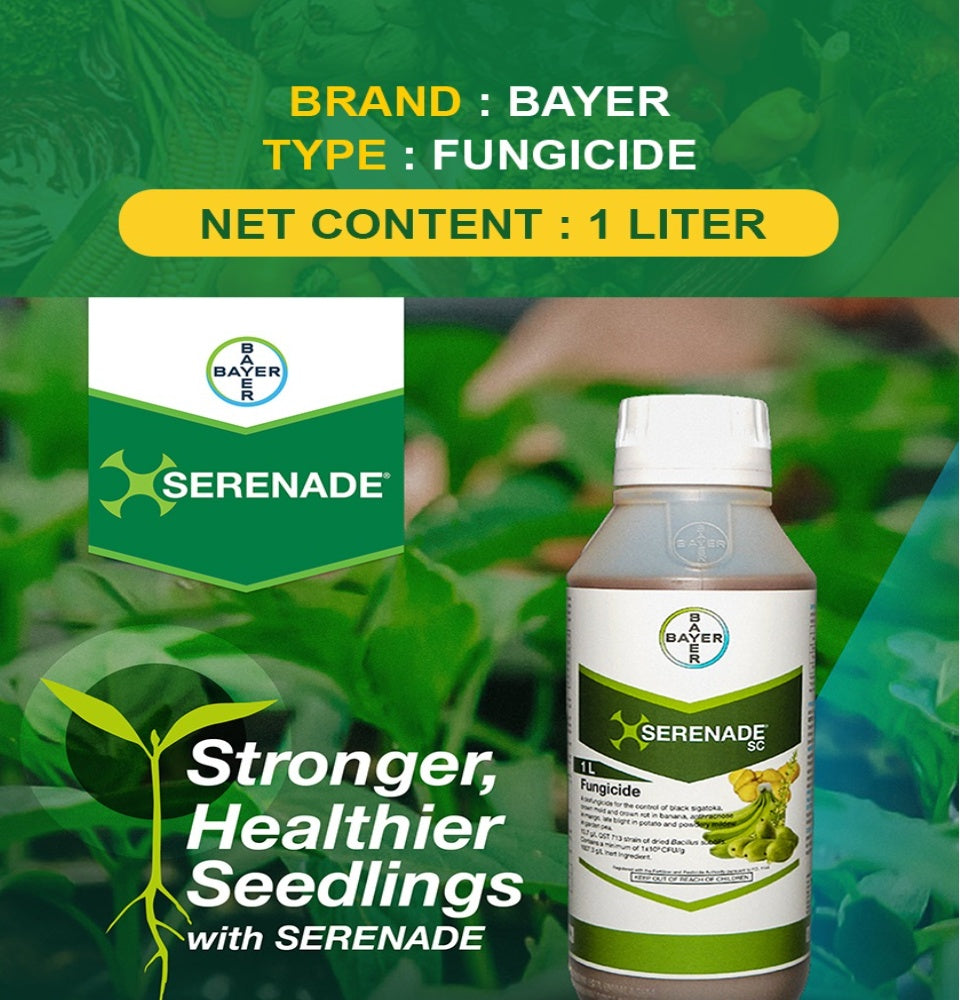 Serenade Bio Organic Fungicide - Bacillus amyloliquefaciens